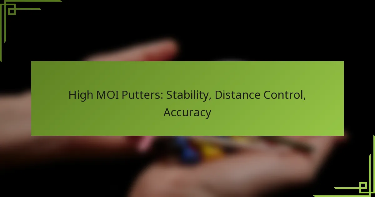 High MOI Putters: Stability, Distance Control, Accuracy